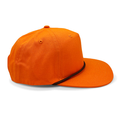 LHC Blaze Orange Goat Rope Hat - Solids