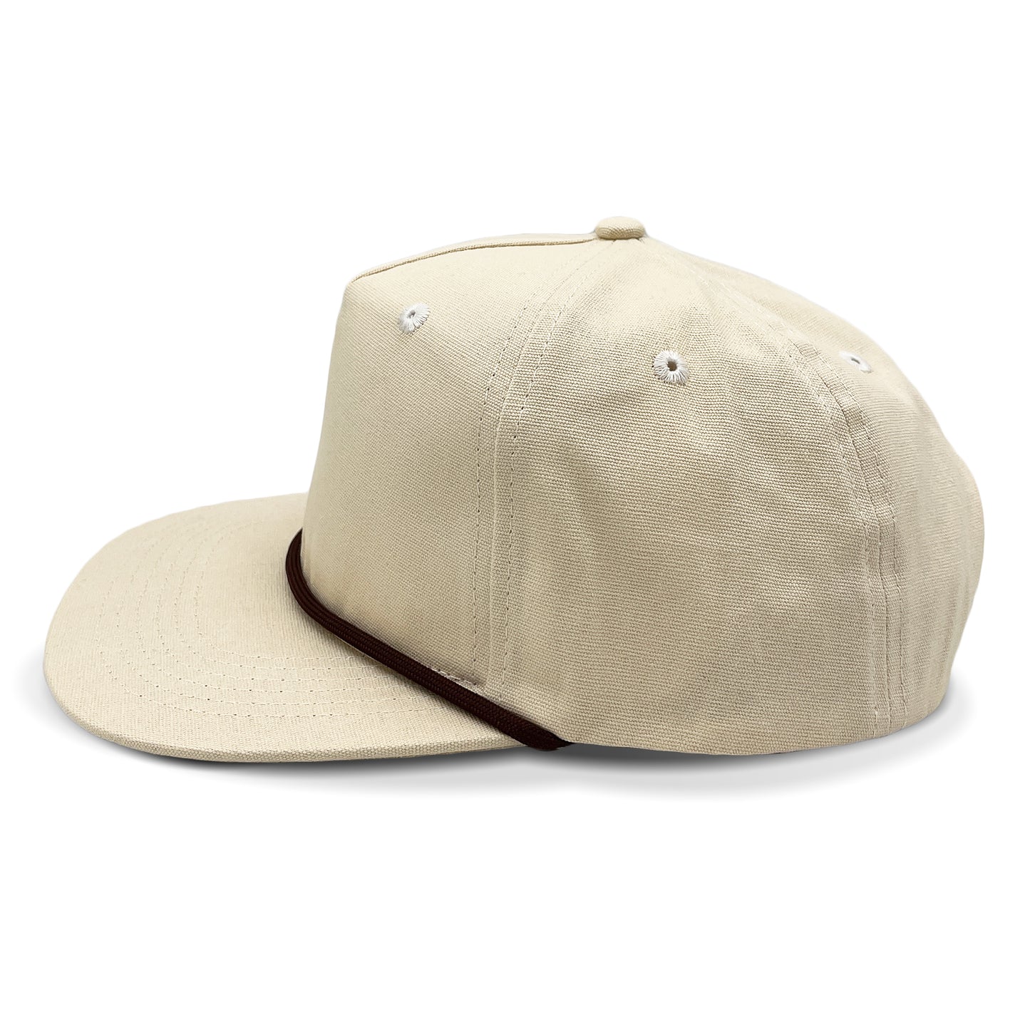 LHC Cream Goat Rope Hat - Solids