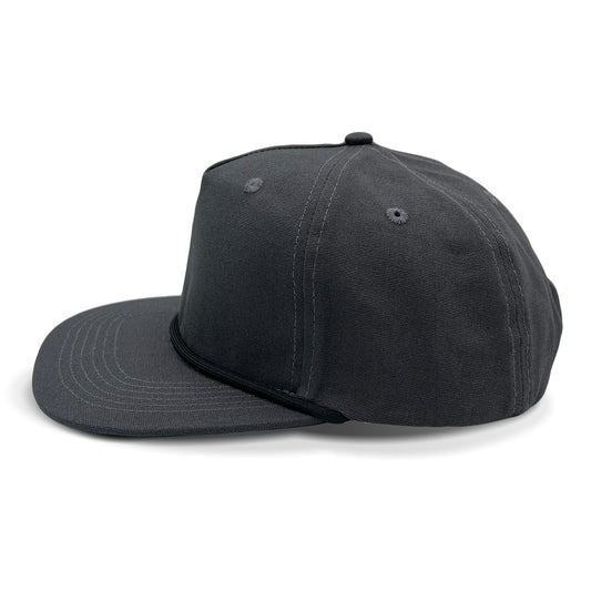 LHC Gun Metal Goat Rope Hat - Solids