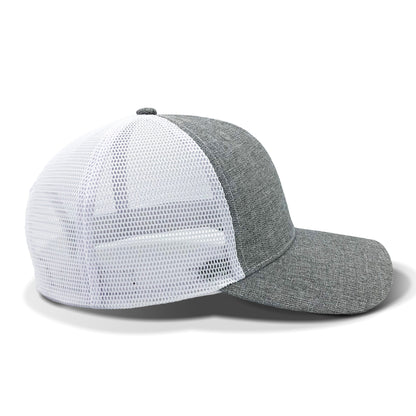 LHC Slate - Heather Grey & White - Solids