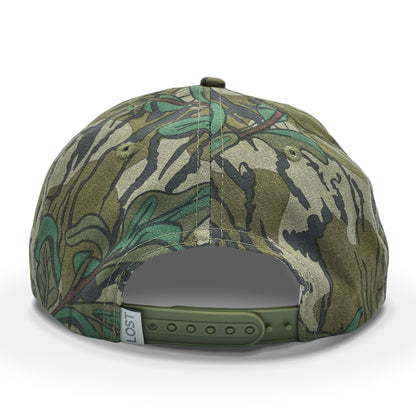 LHC-CPH Mossy Oak Green Leaf Goat Rope Hat