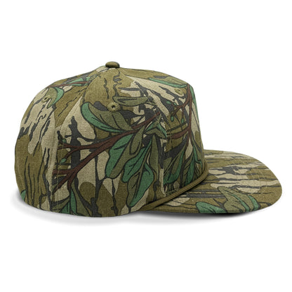 LHC-CPH Mossy Oak Green Leaf Goat Rope Hat