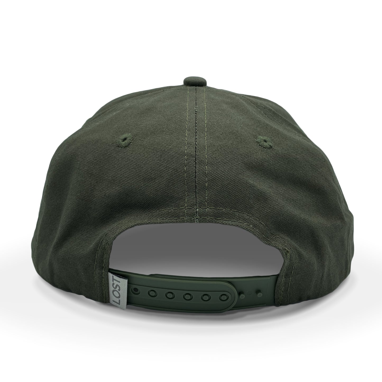 LHC Olive Goat Rope Hat - Solids