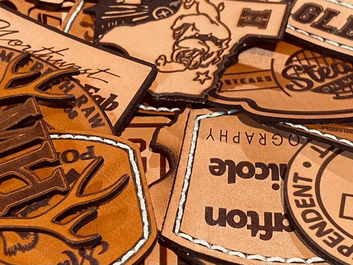 Top Shelf Leather Patches