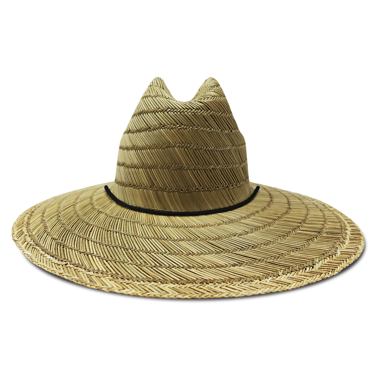 LHC-CPH Wake Straw Hat - Natty with Black